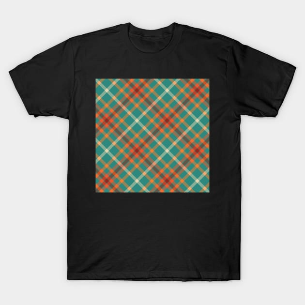 Plaid Pattern T-Shirt by allovervintage